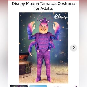 Disneys Moana Tamatoa Adult Costume